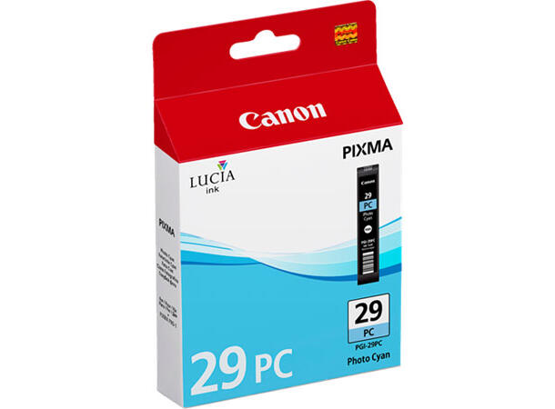 Canon Blekk PGI-29PC Photo-Cyan Foto cyan blekk til Pixma Pro 1